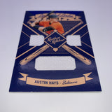 Austin Hays 2019 Leather & Lumber Triple Jersey Relic