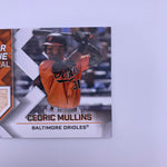 Cedric Mullins 2022 Topps Green Ice #’d 392/499 + Major League Materials