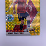 Mikel Oyarzabal 2020-21 Mosaic Euro Gold Fluorescent #’d 09/10