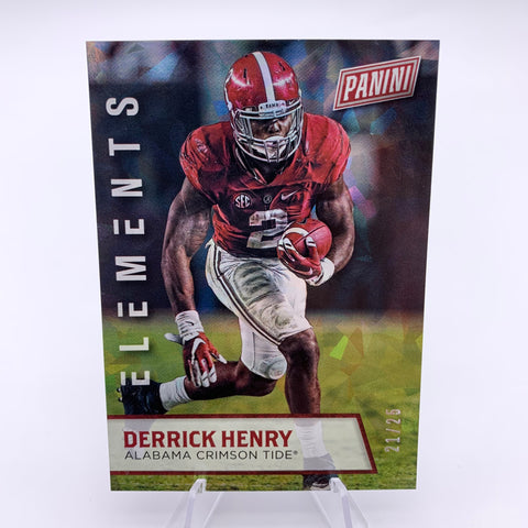 Derrick Henry 2016 Panini RC Father’s Day Elements #’d /25