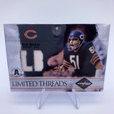 Dick Butkus 2004 Leaf Limited Limited Threads Dual Relic #’d 42/50