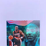 Clyde Drexler 2021 Illusions Green Foil #’d 25/75