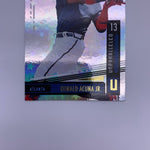 Ronald Acuña Jr 2021 Absolute Silver Holo #’d 170/199