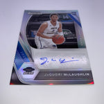 JaQuori McLaughlin 2021 Prizm DP Auto Red Prizm #’d 55/199