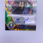 Thomas Graham Jr 2021 Prizm DP Auto Gold Cracked Ice