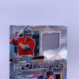 Bobby Dalbec/Tanner Houck 2021 Spectra Dynamic Duos Silver Prizm