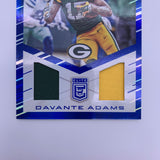 Davante Adams 2016 Donruss Elite Elite Coverage Dual Relic