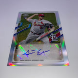 Seth Elledge 2021 Topps Chrome RC Refractor Auto