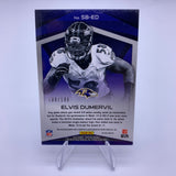 Elvis Dumervil 2015 Spectra Sunday Best Relic Silver Prizm #’d 108/199