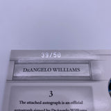 DeAngelo Williams 2009 Prestige Preferred Auto #’d 39/50