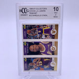 BCCG 10 1996-97 UD Collector’s Choice Lakers Team Set Gold