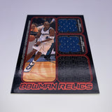 Antawn Jamison 2006 Bowman Dual Relic #’d /249