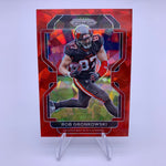 Rob Gronkowski 2021 Panini Prizm Orange/Red Prizm Lot