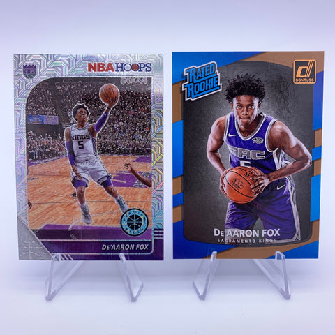 De'Aaron Fox 2017 Donruss Rated Rookie