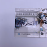 DeAngelo Williams 2009 Prestige Preferred Auto #’d 39/50