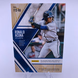 Ronald Acuña Jr 2017 Elite Edition Future Threads #’d /149