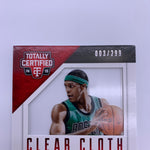 Rajon Rondo 2014 Totally Certified Clear Cloth #’d 3/299