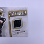 Joe Horn 2006 UD Rookie Debut Star Materials/Refractor Lot