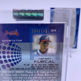 Rafael Furcal 2004 Topps Finest Gold Xfractor #’d 134/139