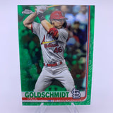 Paul Goldschmidt 2019 Topps Chrome Green Refractor #’d /99