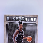 Lonnie Walker IV 2018 NBA Hoops Rise N Shine Rookie Relic