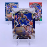 Andrew Wiggins 2021 Select White Prizm Die Cut #'d 8/149