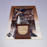 Davey Lopes 2001 Upper Deck Heroes of Baseball Bat Relic