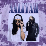 Aaliyah Purple Tie Dye T-Shirt