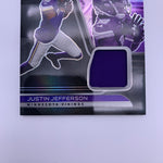 Justin Jefferson 2021 Spectra Sunday Spectacle Silver #’d 56/99