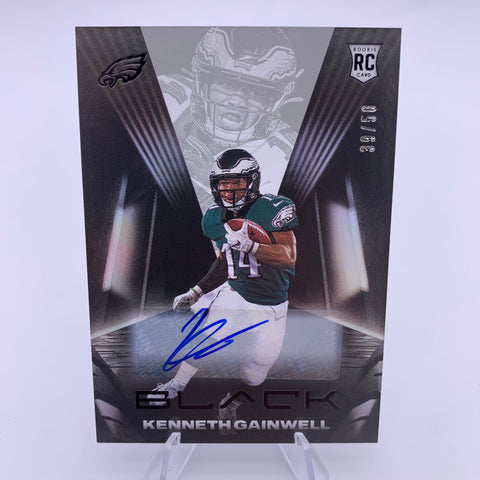 Kenneth Gainwell 2021 Panini Black RC Auto #’d 39/50