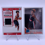 Nassir Little 2020 Contenders Rookie Ticket Swatches