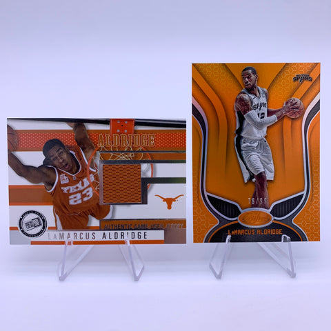 LaMarcus Aldridge 2006 Press Pass Game Used Jersey