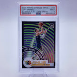 PSA 9 Luka Doncic 2020 Optic T-Minus 3.2.1 Lime Green Prizm #’d 99/149