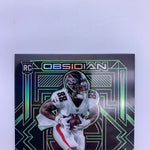 Frank Darby 2021 Obsidian Electric Etch Green RC Auto #’d 27/50