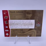 Randy Johnson 2008 SPx Winning Materials Relic #’d 8/125