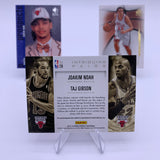 Joakim Noah/Taj Gibson 2013 Panini Intrique Intriquing Pairs Dual Relic #’d 5/199