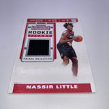 Nassir Little 2020 Contenders Rookie Ticket Swatches