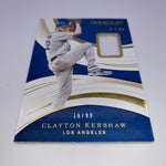 Clayton Kershaw 2020 Immaculate Collection #’d /99