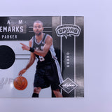 Tony Parker 2011 Panini Limited Team Trademarks #’d 74/99