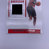 Nassir Little 2020 Contenders Rookie Ticket Swatches