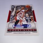 DeMar DeRozan 2019 Donruss Court Kings Press Proof #'d 24/99