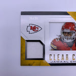 Jamaal Charles 2014 Totally Certified Clear Cloth #’d 25/25