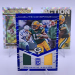 Davante Adams 2016 Donruss Elite Elite Coverage Dual Relic