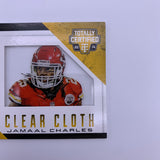 Jamaal Charles 2014 Totally Certified Clear Cloth #’d 25/25