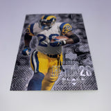 Marshall Faulk 2002 Playoff Piece of the Game Relic