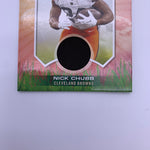 Nick Chubb 2021 Playoff Sunday Best Relic