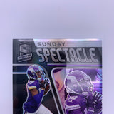 Justin Jefferson 2021 Spectra Sunday Spectacle Silver #’d 56/99