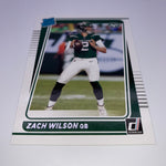 Zach Wilson 2021 Wild Card Alumination Protostar RC #’d 184/249