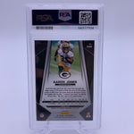 PSA 9 Aaron Jones 2017 Panini Prizm RC Silver Prizm