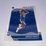 Jordan Poole 2019 Optic Rated Rookie + NBA Hoops Holiday RC